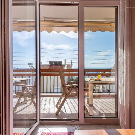 Seaside Escape 100M To The Beach With Stunning View Saronida Exterior photo