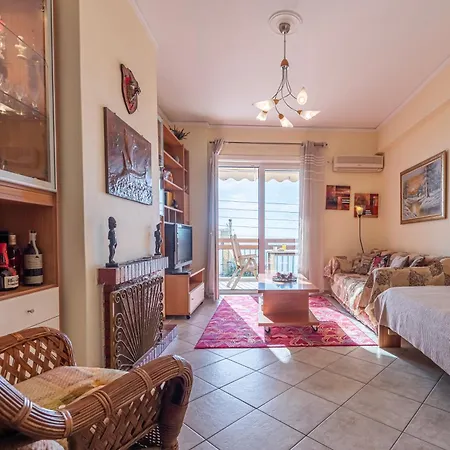 Seaside Escape 100M To The Beach With Stunning View Saronida Exterior photo
